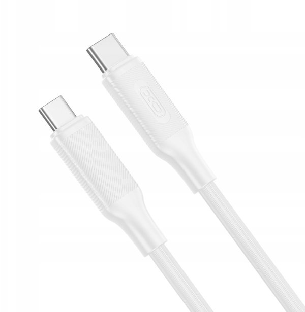 XO καλώδιο NB-Q265B PD USB-C - USB-C 1,0m 60W λευκό 6920680855056