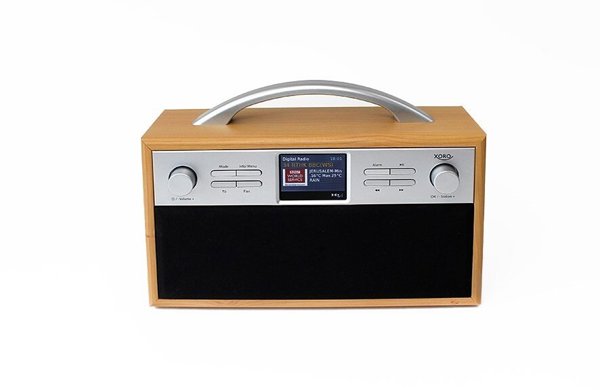 Xoro DAB 250 IR Internet Radio, Στερεοφωνικό με DAB+/FM, Spotify & Bluetooth, Καφέ