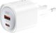Φορτιστής τοίχου XO CE21 PD 30W 1x USB-C 1x USB λευκός 6920680853892