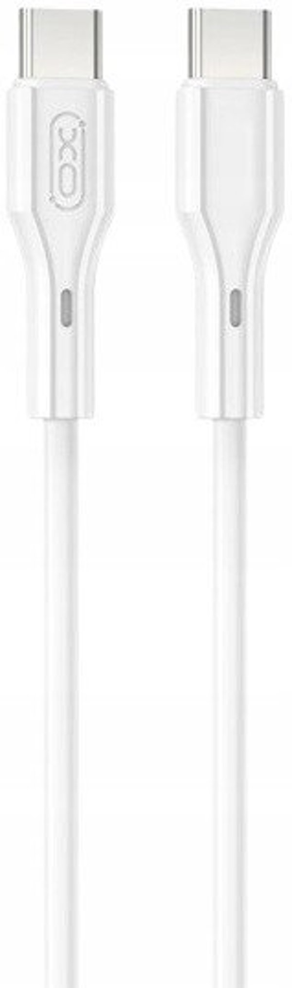 XO wall charger CE29 PD 20W 1x USB-C 1x USB white + cable USB-C - USB-C