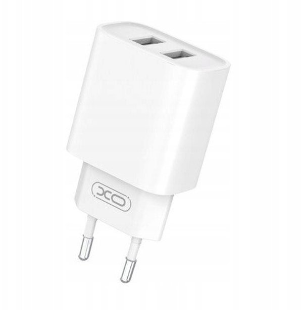 Φορτιστής τοίχου XO CE02C 2x USB 2,1A λευκός 6920680880843