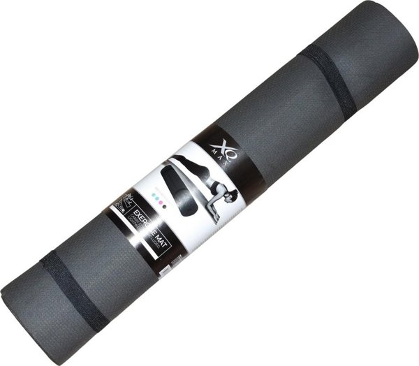 XQMax MATA FITNESS JOGA PILATES  EVA 180x60x0,4CM XQMAX CZARNA