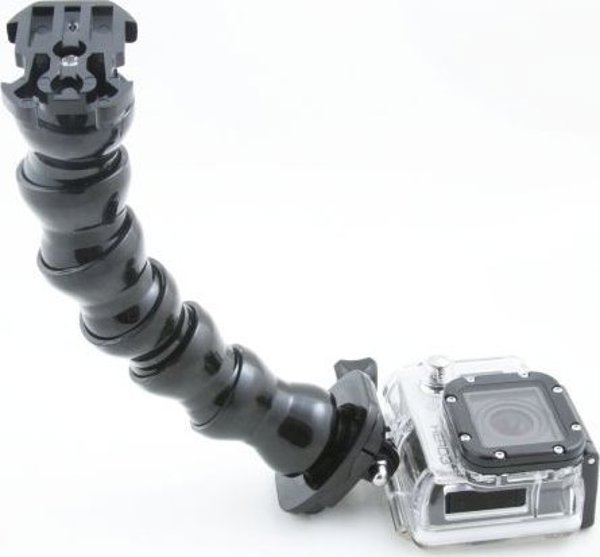 Xrec Στήριγμα Jaws Flex Clamp με Ευέλικτο Βραχίονα 18cm για GoPro Hero 1-9 & SJCAM Action Cameras