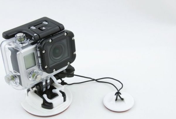 Xrec Βάση Στήριξης για GoPro, SJCAM & Xiaomi - Αυτοκόλλητο Στήριγμα για Σκι, Snowboard, Καγιάκ & Σερφ, Σετ 2 Τεμαχίων