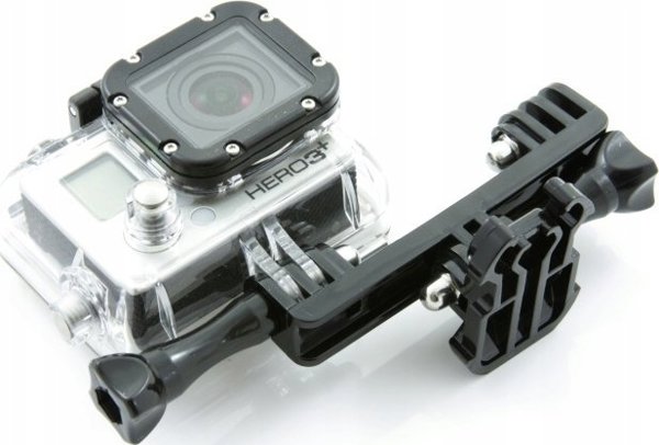 Xrec Βάση Στήριξης Διπλής Ράγας για 2 Κάμερες GoPro Hero 7, 6, 5, 4, 3+, 3, 2