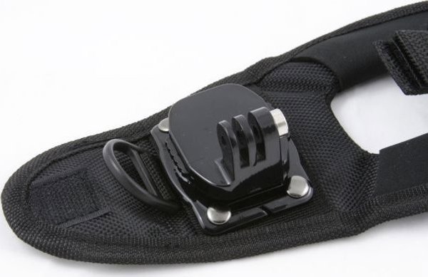 Xrec Βάση Χειρός για Κάμερες Δράσης GoPro, SJCAM, Xiaomi, Περιστρεφόμενη 360 Μοιρών, Μαύρη