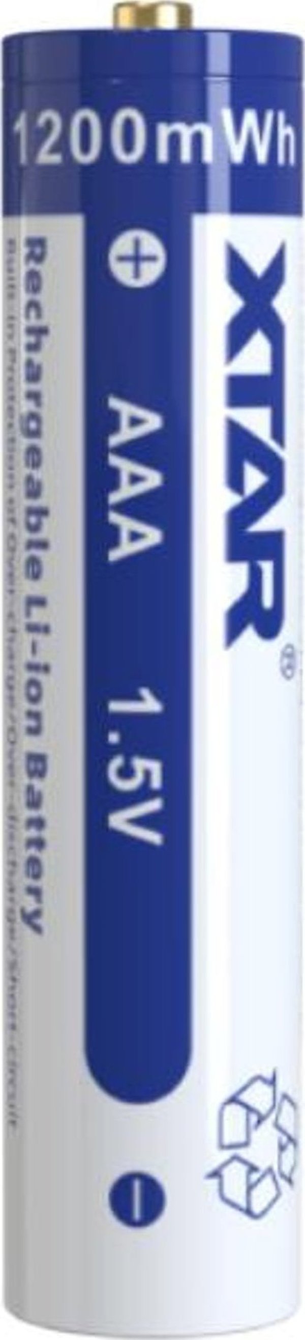 Επαναφορτιζόμενες μπαταρίες Xtar R03 / AAA 1,5V Xtar 750mAh (κουτί 4 τεμ.) με προστασία