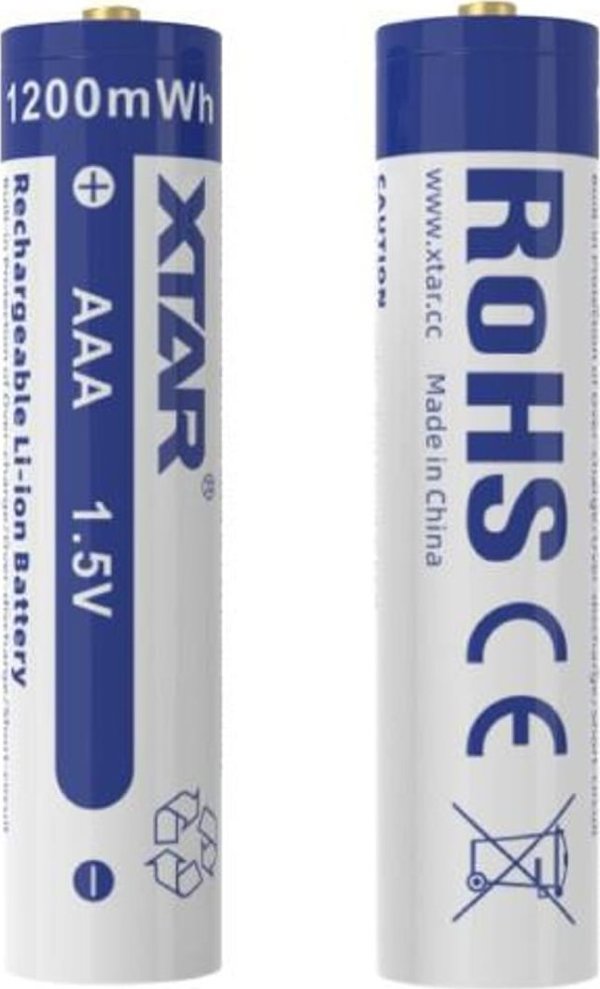 Επαναφορτιζόμενες μπαταρίες Xtar R03 / AAA 1,5V Xtar 750mAh (κουτί 4 τεμ.) με προστασία