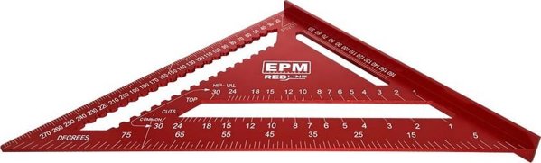 EPM Γωνιακός Οδηγός Ξυλουργικής 300mm Αλουμινίου