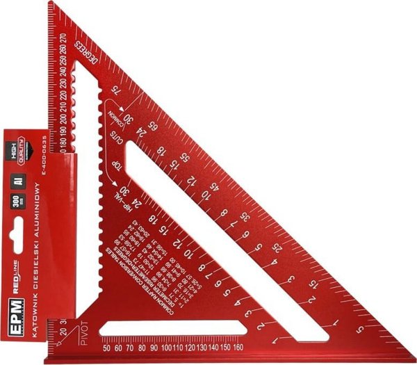EPM Γωνιακός Οδηγός Ξυλουργικής 300mm Αλουμινίου