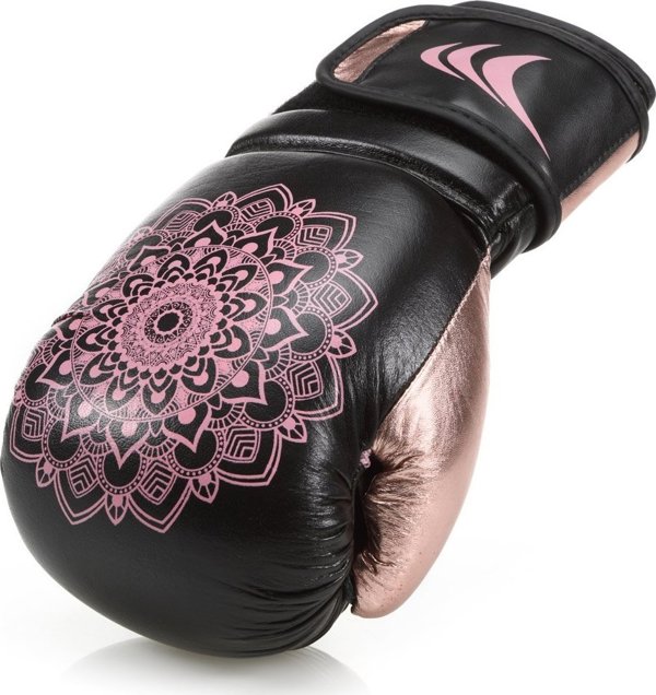 YakimaSport Rekawice kobiece Mandala Black/Pink 8 oz