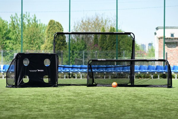 YakimaSport Δίχτυ Για Τέρμα Ποδοσφαίρου Giza 3x2m, Μαύρο