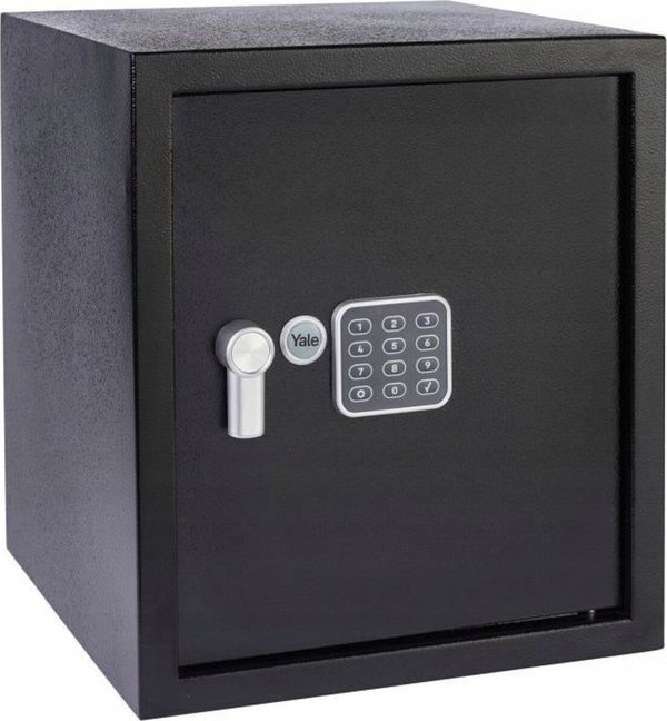 Yale Sejf z Zamkiem Elektronicznym Yale Czarny 40 L 39 x 35 x 36 cm Stal nierdzewna