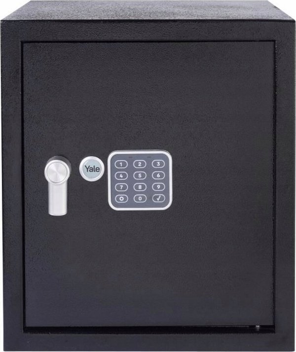 Yale Sejf z Zamkiem Elektronicznym Yale Czarny 40 L 39 x 35 x 36 cm Stal nierdzewna