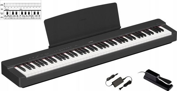 Yamaha Yamaha P-225B - Pianino cyfrowe
