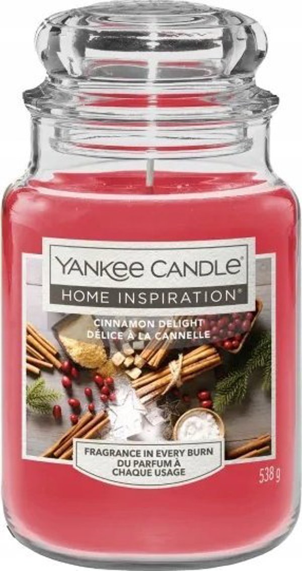 Yankee Candle Home Inspiration Cinnamon Delight Large Candle 538 γρ 14448130 5038581136554