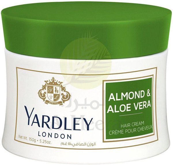 Yardley, Almond & Aloe Vera, Hair Cream Treatment, Nourishing, 150 g For Women