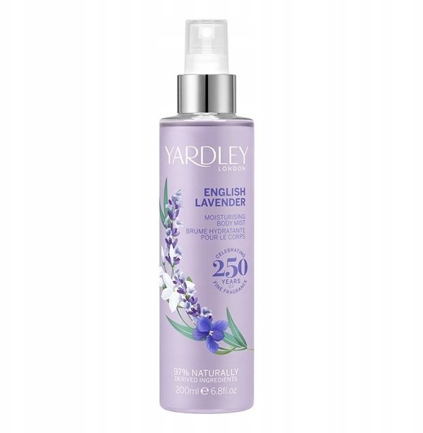 Yardley Yardley, English Lavender, Body Spray, 200 ml For Women