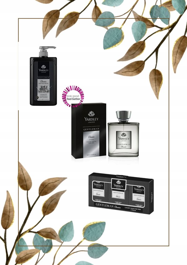 Yardley, Gentleman Classic, Eau De Parfum, For Men, 100 ml For Men