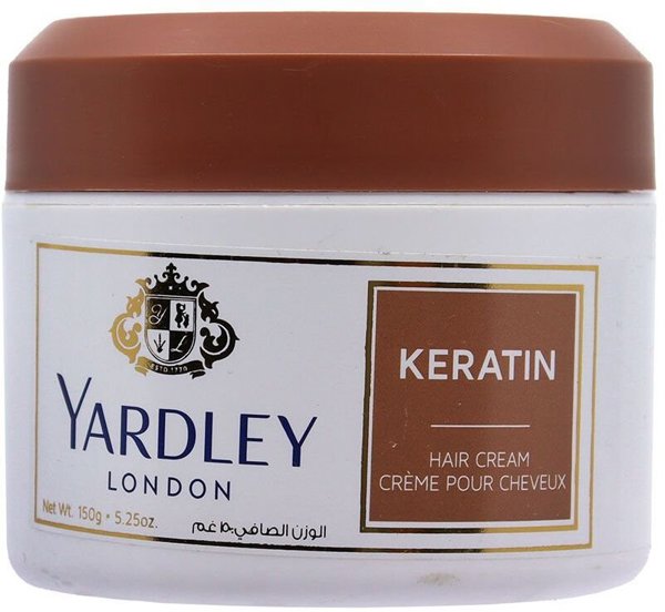 Yardley, Keratin, Hair Cream Treatment, Nourishing, 150 g Unisex