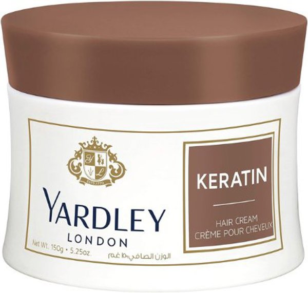 Yardley, Keratin, Hair Cream Treatment, Nourishing, 150 g Unisex