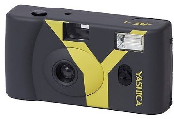YASHICA MF-1 Snapshot Art Camera (Grey)