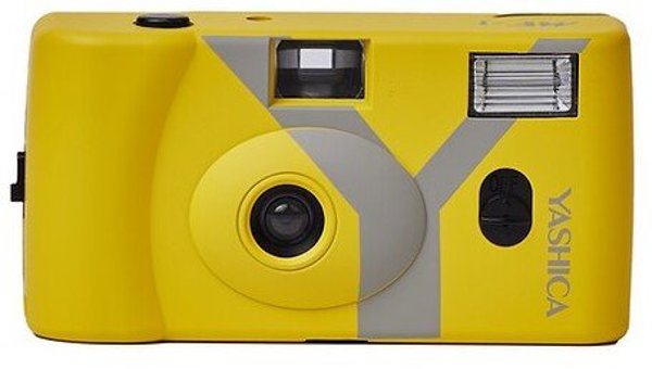 YASHICA MF-1 Snapshot Art Camera (Yellow)