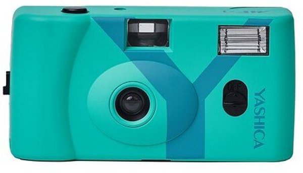YASHICA MF-1 Snapshot Art Camera (Turquoise)