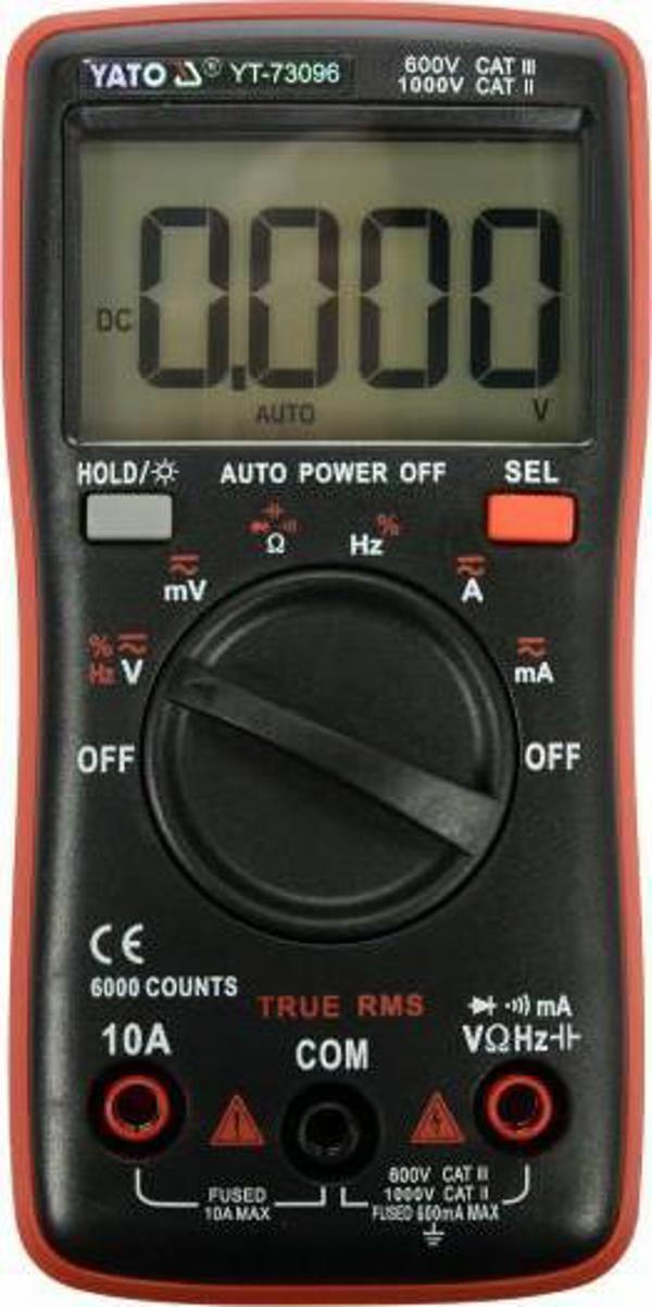 Yato YATO ΨΗΦΙΑΚΟ ΠΟΛΥΜΕΤΡΟ TRUE RMS YT-73096
