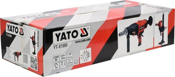 Yato Διαμαντοκορώνα Μπετόν YT-81980, 2200W, Διάμετρος 30-180mm με Τρίποδο