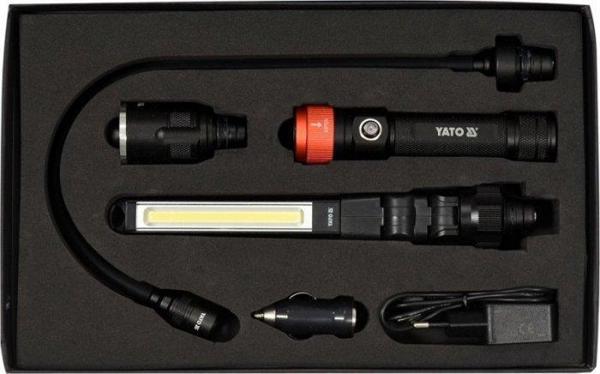 Yato YATO LAMPA WARSZTATOWA 3w1 W WALIZCE 380LM YT-08521