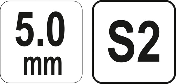 Yato Κλειδί Άλεν Τύπου T 5mm με Μπίλια YT-05590 - Εξάγωνο Εργαλείο Χειρός