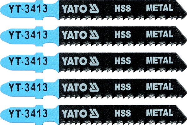 Yato Brzeszczot do wyrzynarki typ T HCS do metalu 5cz TPI12 YT-3413