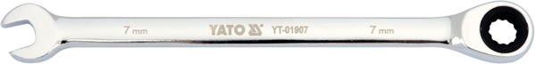 Yato Κλειδί Ρακόρ με Καστάνια 7mm (YT-01907)