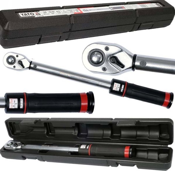 Δυναμόκλειδο YATO 3/8" 10-60Nm ΠΙΣΤΟΠΟΙΗΤΙΚΟ + ΘΗΚΗ YATO
