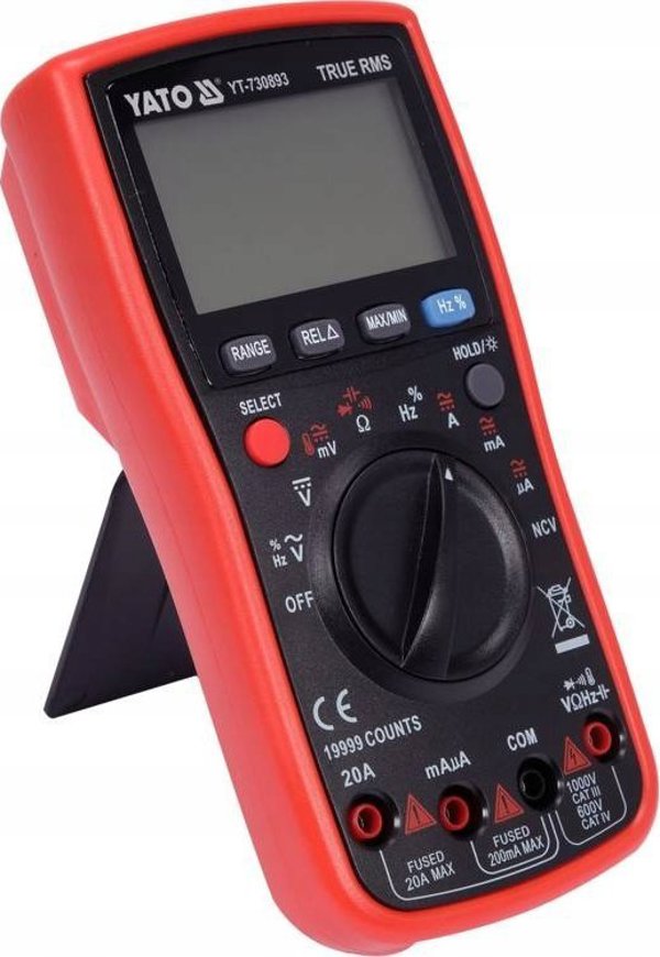 Yato YT.TRUE RMS LCD DIGITAL METER 19999