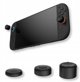 YAXO Επενδύσεις για joystick Joy-Con THUMBSTICK SET για NS2 Techno Μαύρο