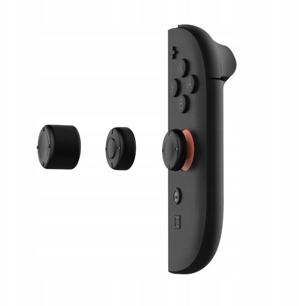 YAXO Επενδύσεις για joystick Joy-Con THUMBSTICK SET για NS2 Techno Μαύρο