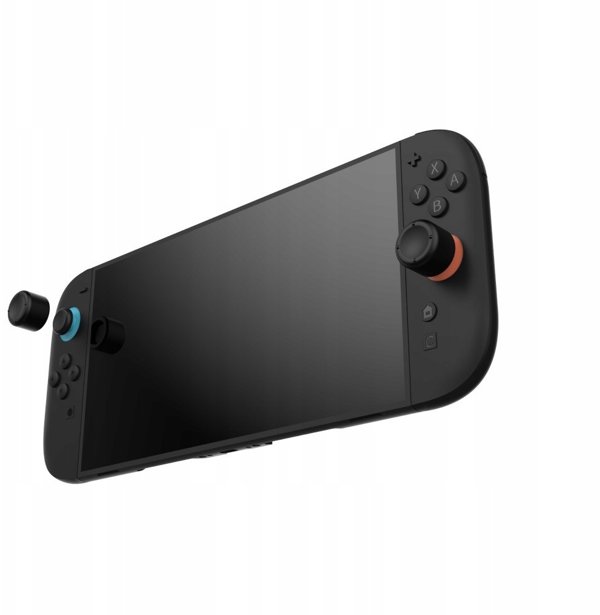 YAXO Επενδύσεις για joystick Joy-Con THUMBSTICK SET για NS2 Techno Μαύρο