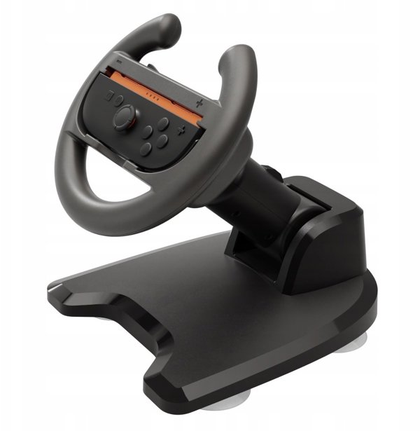 YAXO Podstawka z uchwytem do Joy-Con RACING SET do NS/NS2 Techno Black