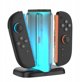 YAXO Ladowarka do Joy-Con QUAD CHARGE DOCK do NS2 Techno Black