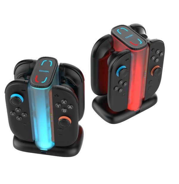 YAXO Ladowarka do Joy-Con QUAD CHARGE DOCK do NS2 Techno Black