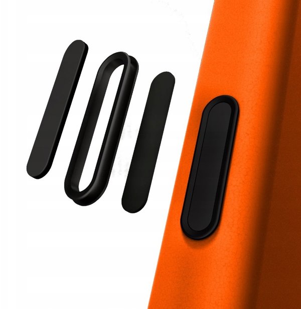 YAXO Etui na telefon Leather Gear Slim Case MagSafe iPhone 17 Air Magma Orange