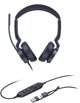 Yealink UH36 Dual Teams Ενσύρματο Headset USB-C/A για Υπολογιστή - Μαύρο