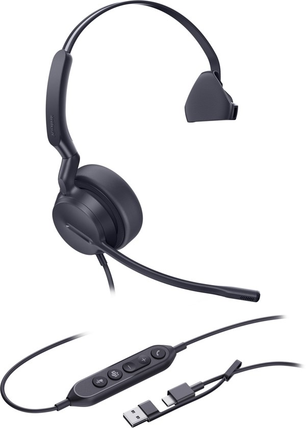 Yealink Headset UH42 Mono USB-C/A