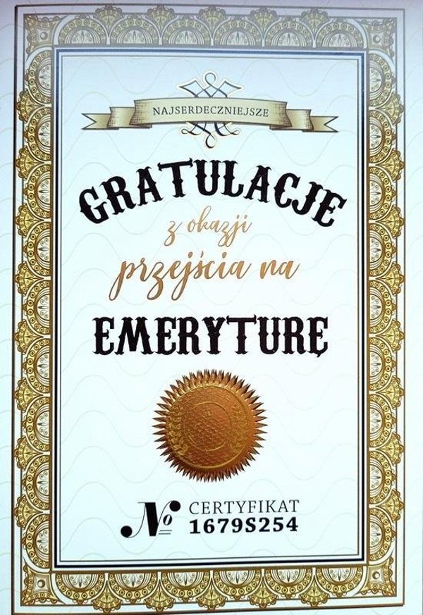 Yeku Karnet Emerytury 2K - 065