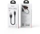 yesido Kabel CA131C 18W USB-TC 0.3m 2.4A, BLACK / CZARNY