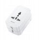 yesido MC32 Uniwersalny Adapter UK/EU/US/AUS Max 6A, White / Bialy
