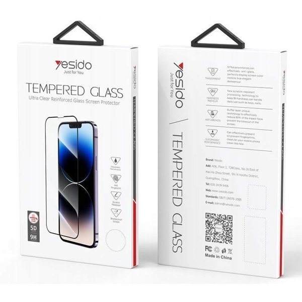 yesido Γυαλί 5D Xiaomi Redmi 14C TG01