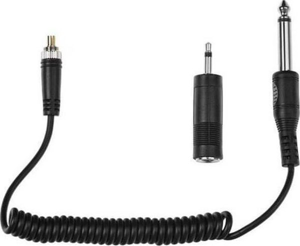 Yongnuo LS-PC635 Καλώδιο Συγχρονισμού Φλας, PC σε 6.35mm & 3.5mm Jack, για RF-603 / YN622